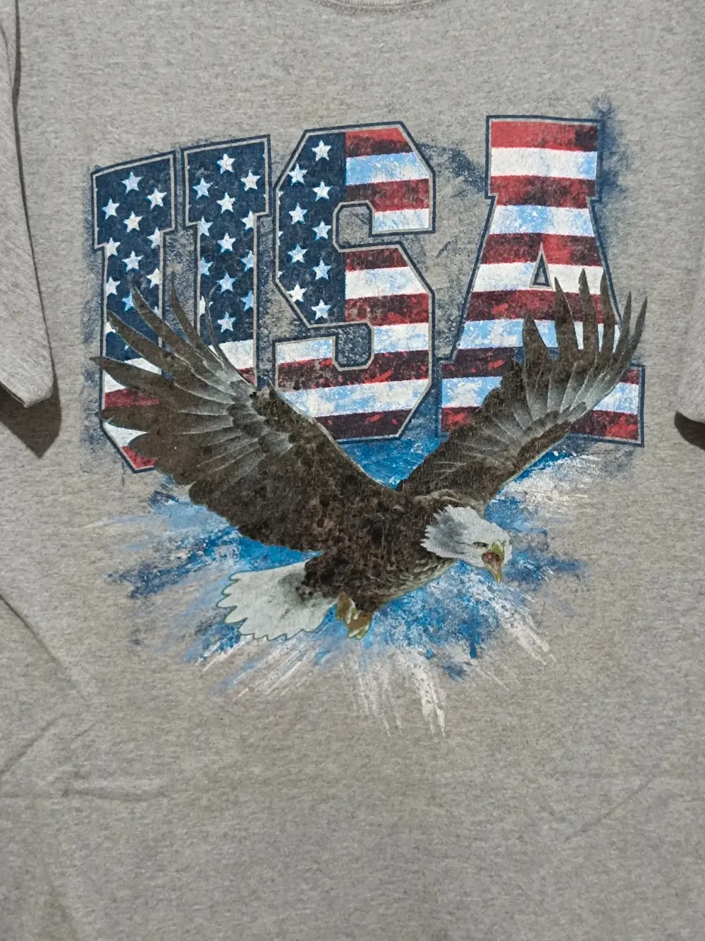 Camiseta vintage USA American Eagle talla M Gildan, foto 2