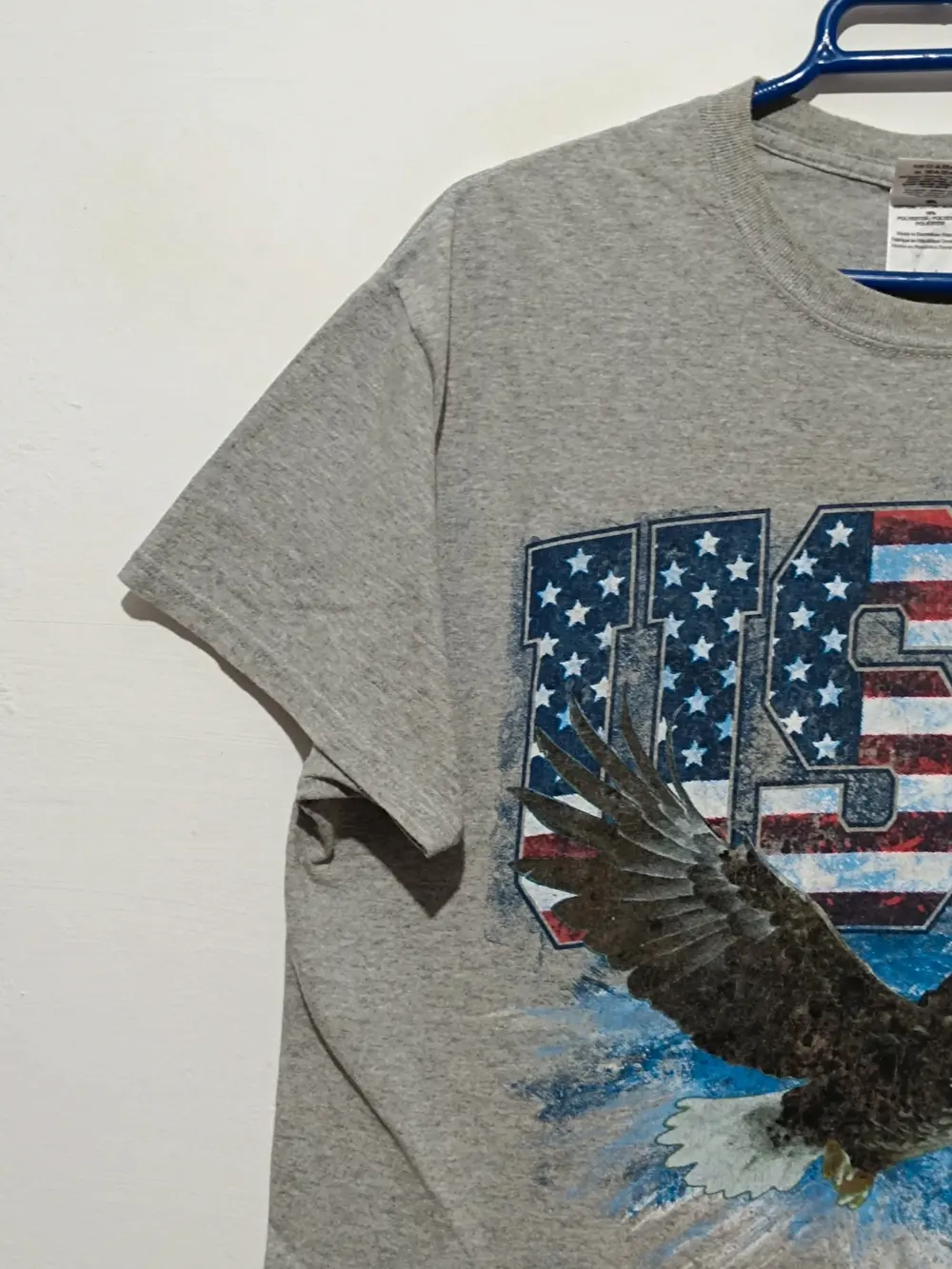 Camiseta vintage USA American Eagle talla M Gildan, foto 3