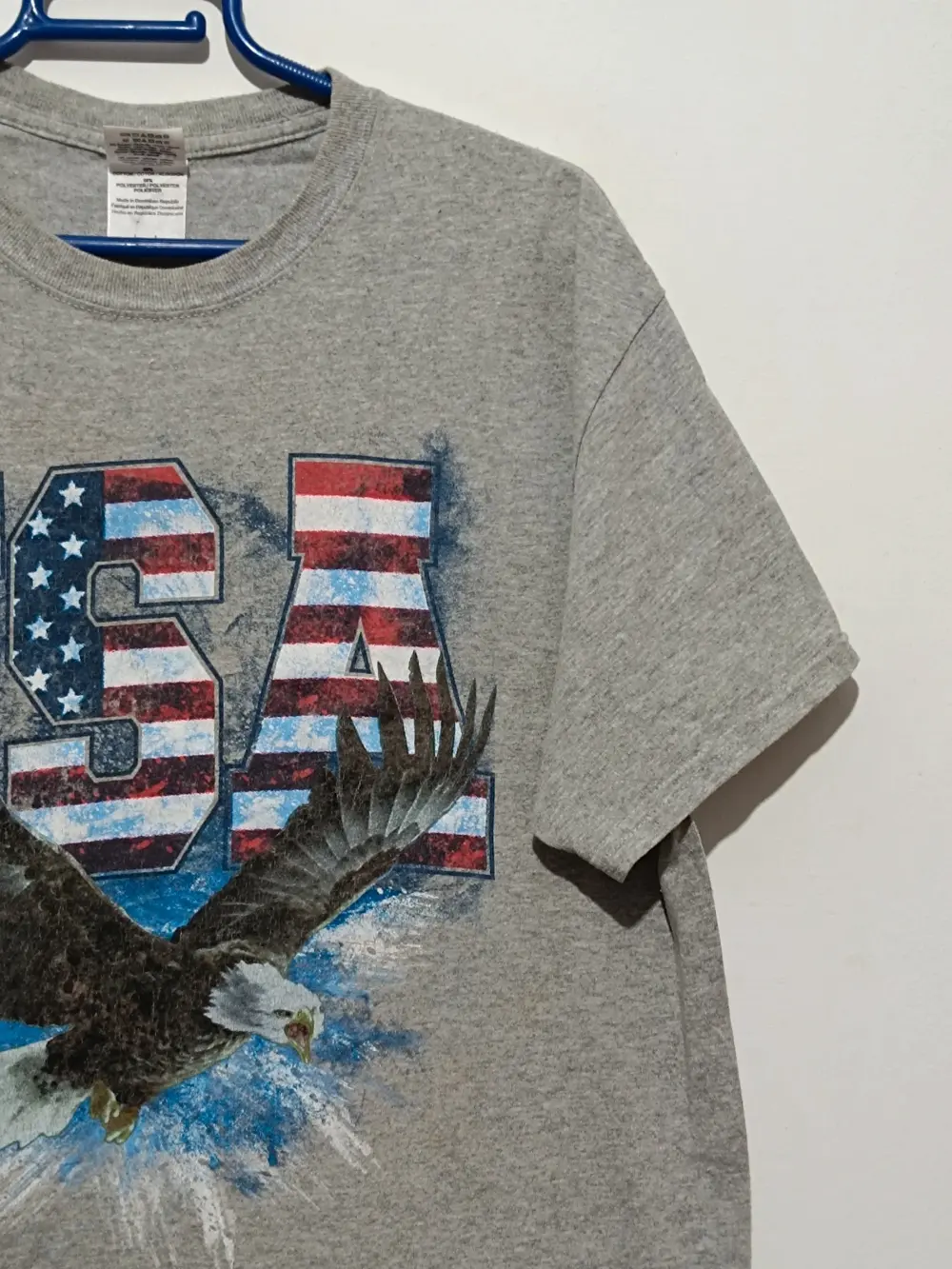 Camiseta vintage USA American Eagle talla M Gildan, foto 4