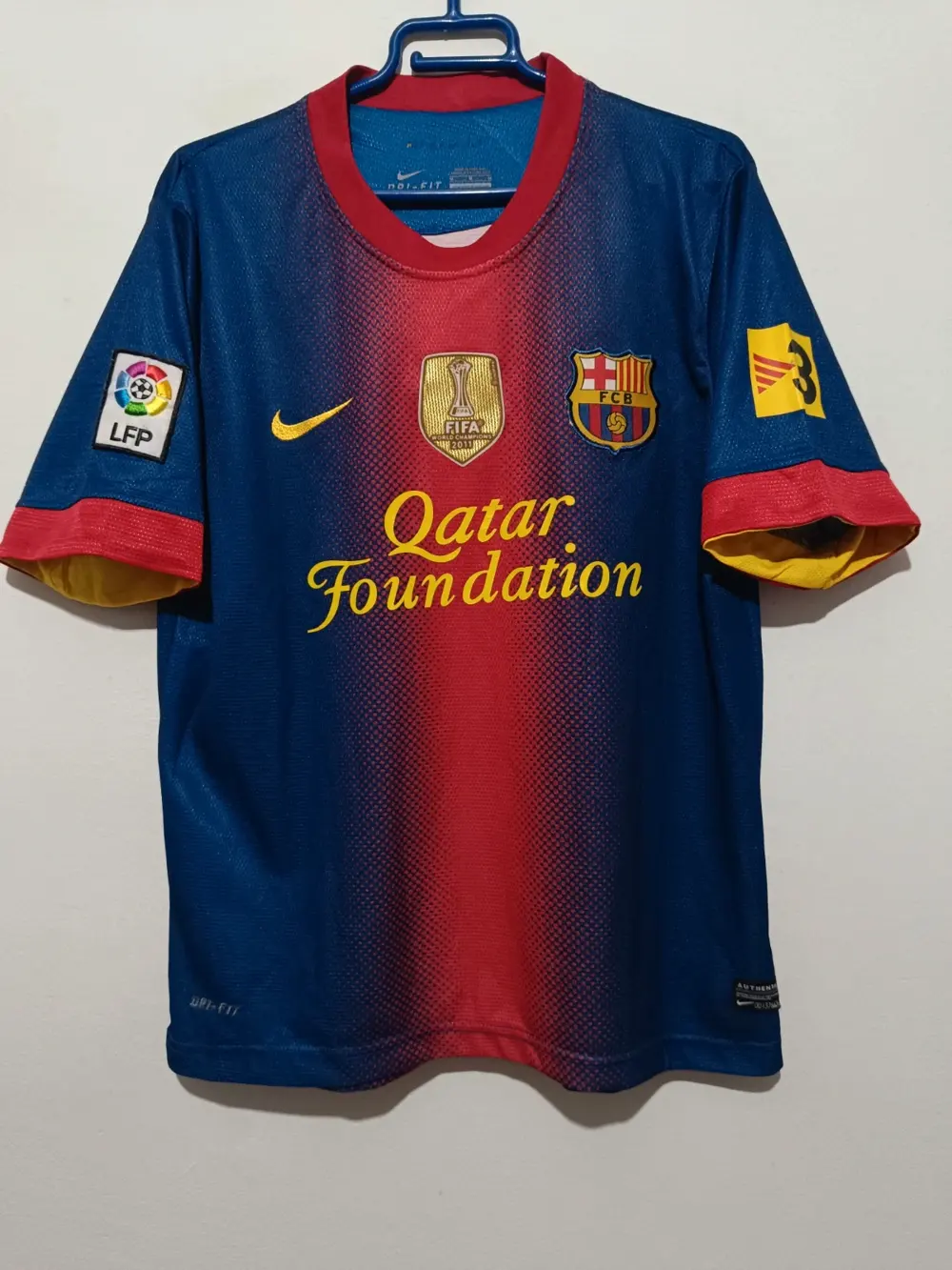 Camiseta vintage FC Barcelona Messi 10 Nike temporada 12/13 talla M