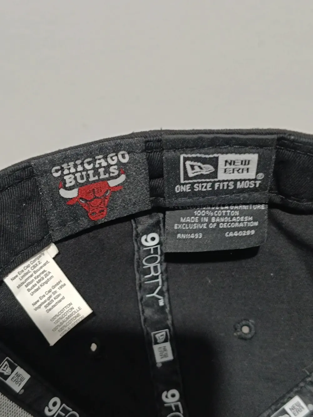 Gorra Chicago Bulls neon New era 9 forty talla única ajustable adulto unisex, foto 5