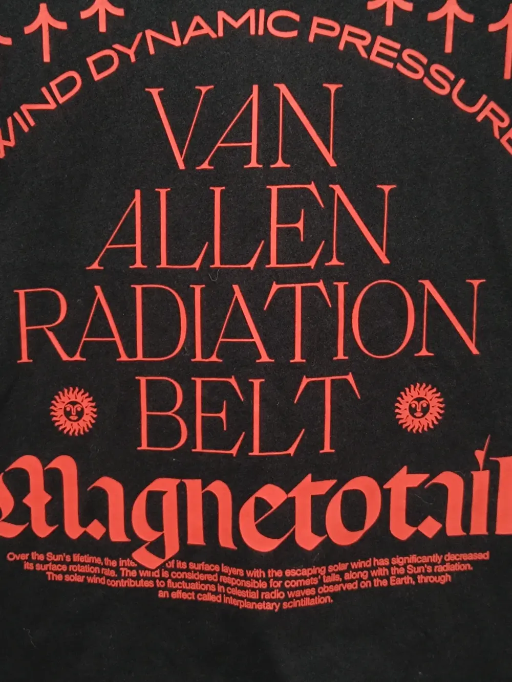 Camiseta manga corta Van Allen Solar Wind Bershka talla M, foto 2
