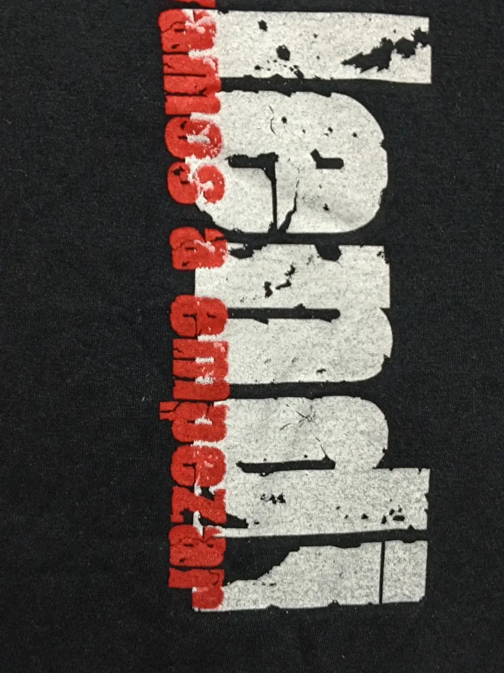 Camiseta vintage Melendi volvemos a empezar talla S, foto 4