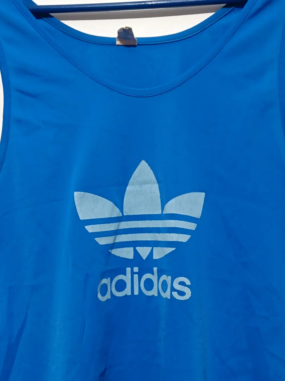 Camiseta vintage sin mangas Adidas originals talla S/M ver medidas, foto 2