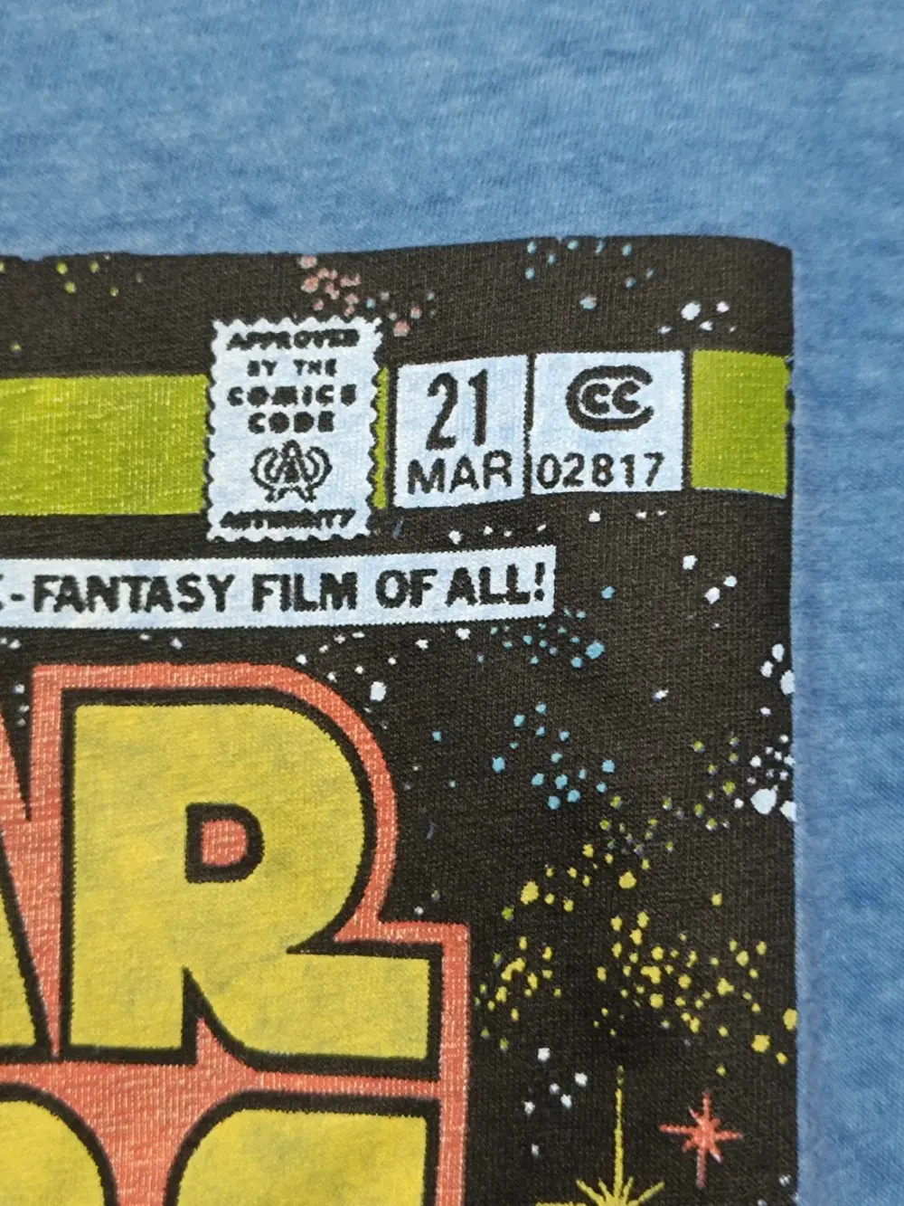 Camiseta Star Wars azul talla L, foto 3