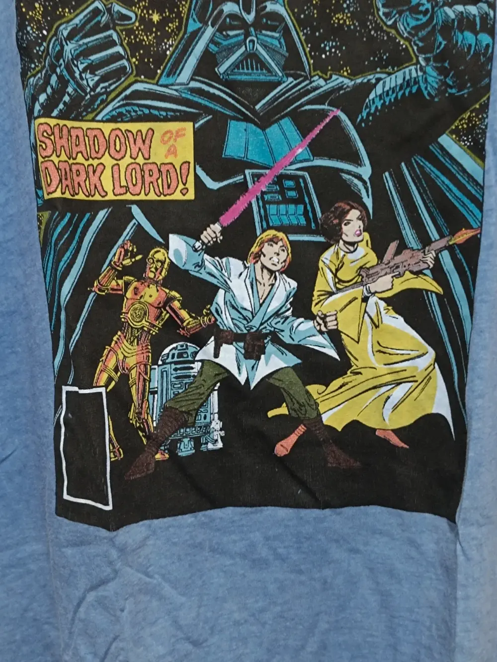 Camiseta Star Wars azul talla L, foto 5