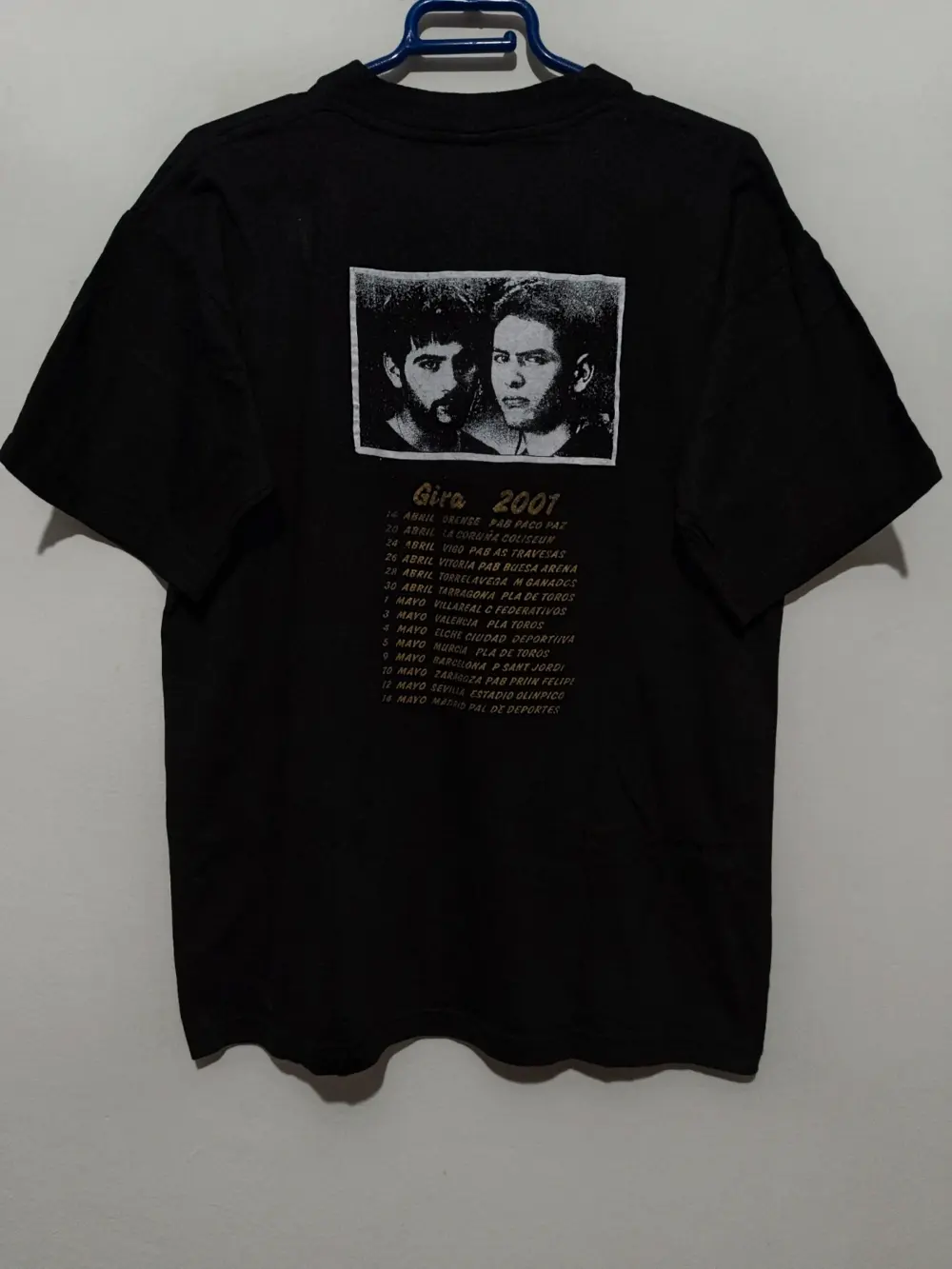 Camiseta Estopa vintage gira 2001 talla M Paradise Beach, foto 5