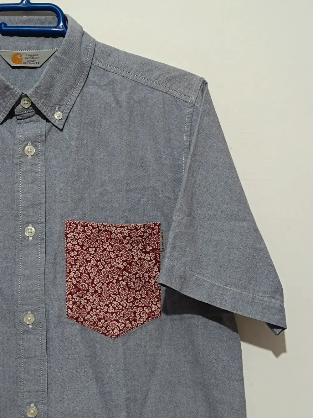 Camisa manga corta Carhartt work in progress talla M, foto 2