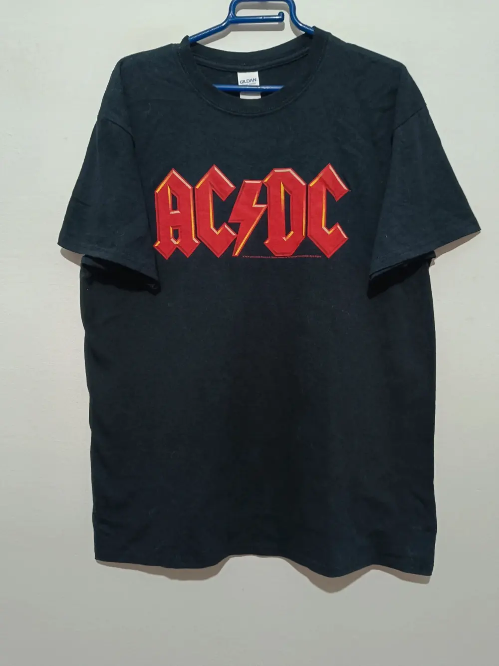 Camiseta vintage AC/DC año 2016 origina!! Talla L