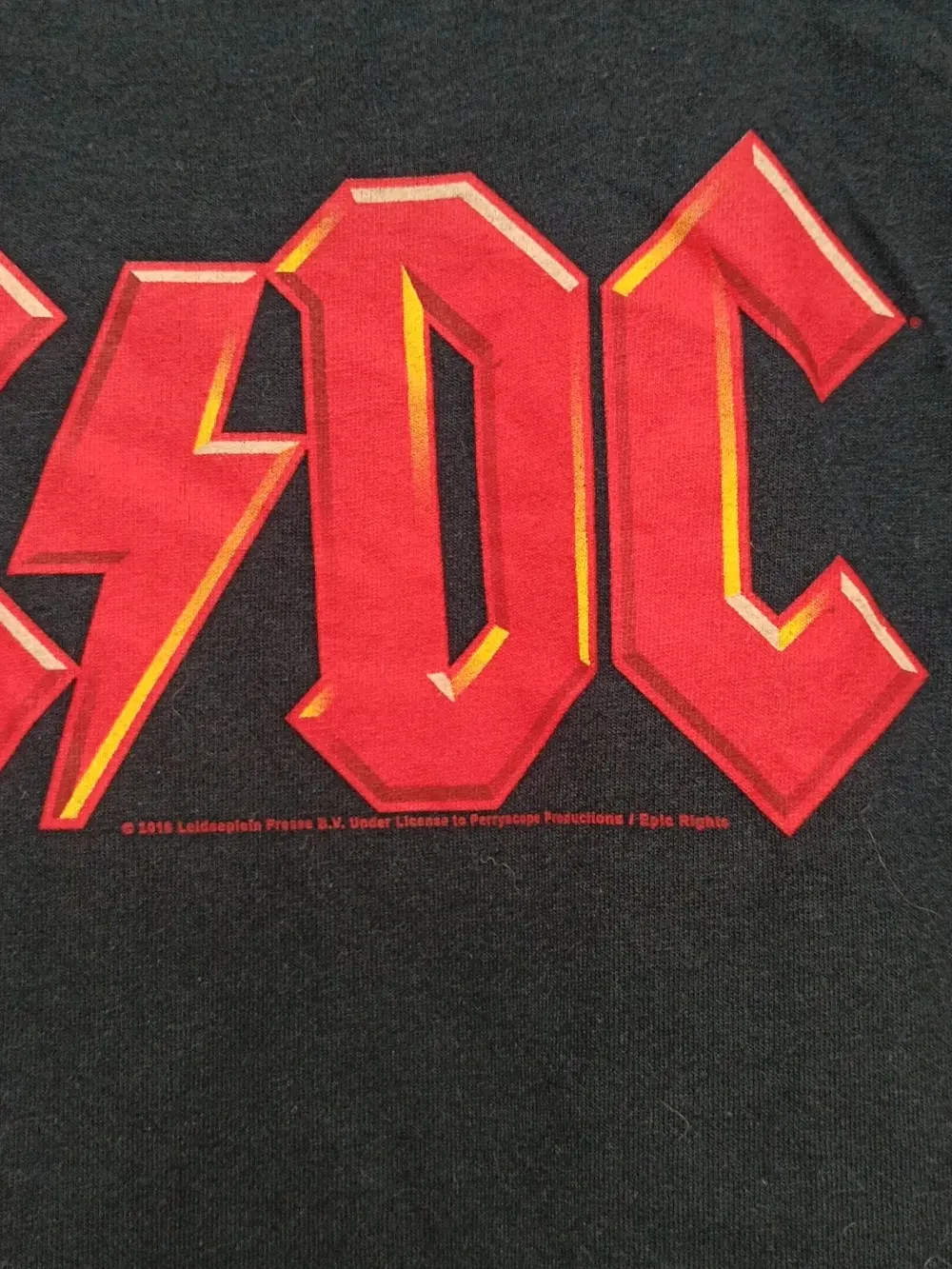 Camiseta vintage AC/DC año 2016 origina!! Talla L, foto 2