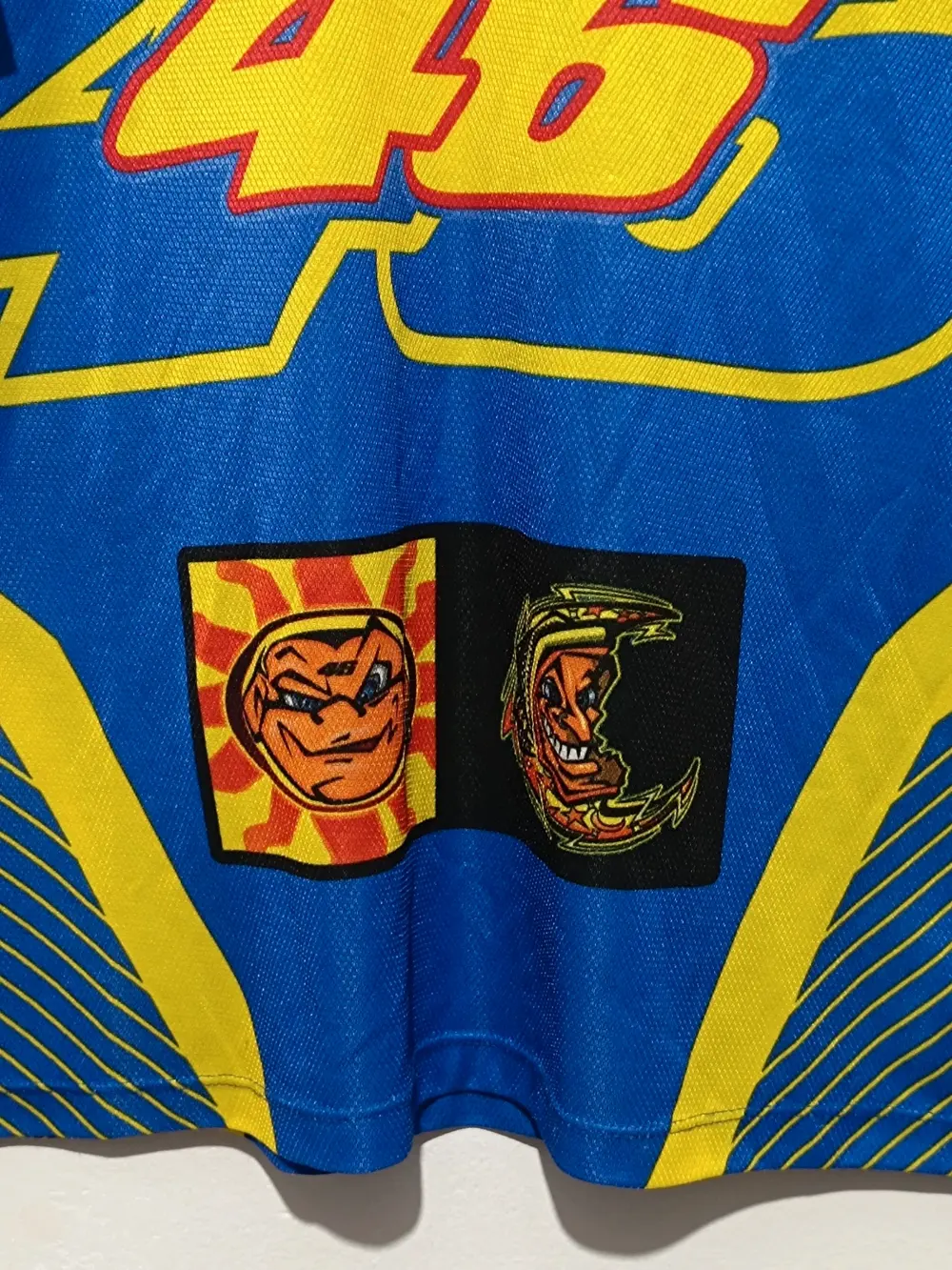 Camiseta vintage Valentino Rossi 46 Daring Precisport años 90 talla XL, foto 2
