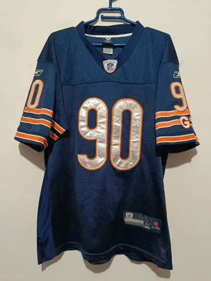 Camiseta vintage Reebok NFL Julius Peppers 90 Chicago bears talla 48
