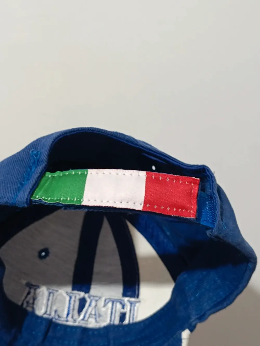 Gorra Italia vintage talla única ajustable adulto unisex, foto 5
