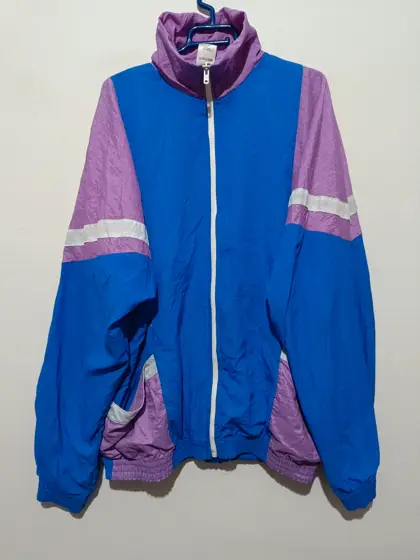 Cortavientos Crazy Vintage Dressing Rudy años 80/90 talla 50 sirve para XXL ver medidas