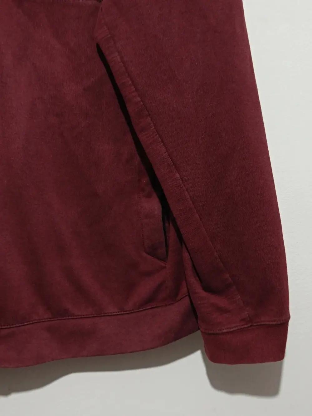 Chaqueta tipo Sudadera Nike burdeos talla L, foto 2