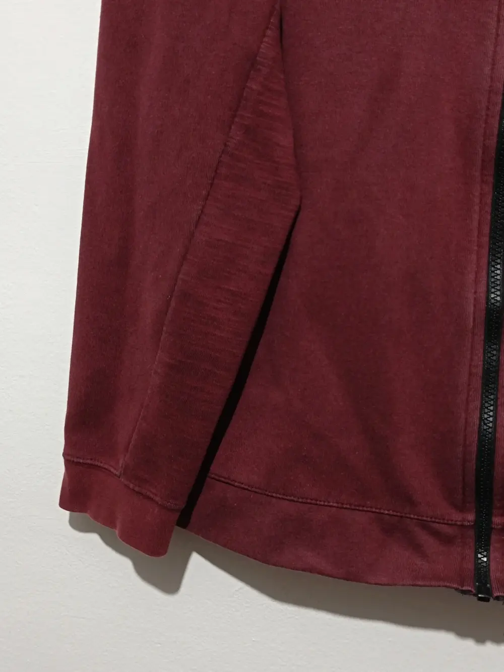 Chaqueta tipo Sudadera Nike burdeos talla L, foto 3