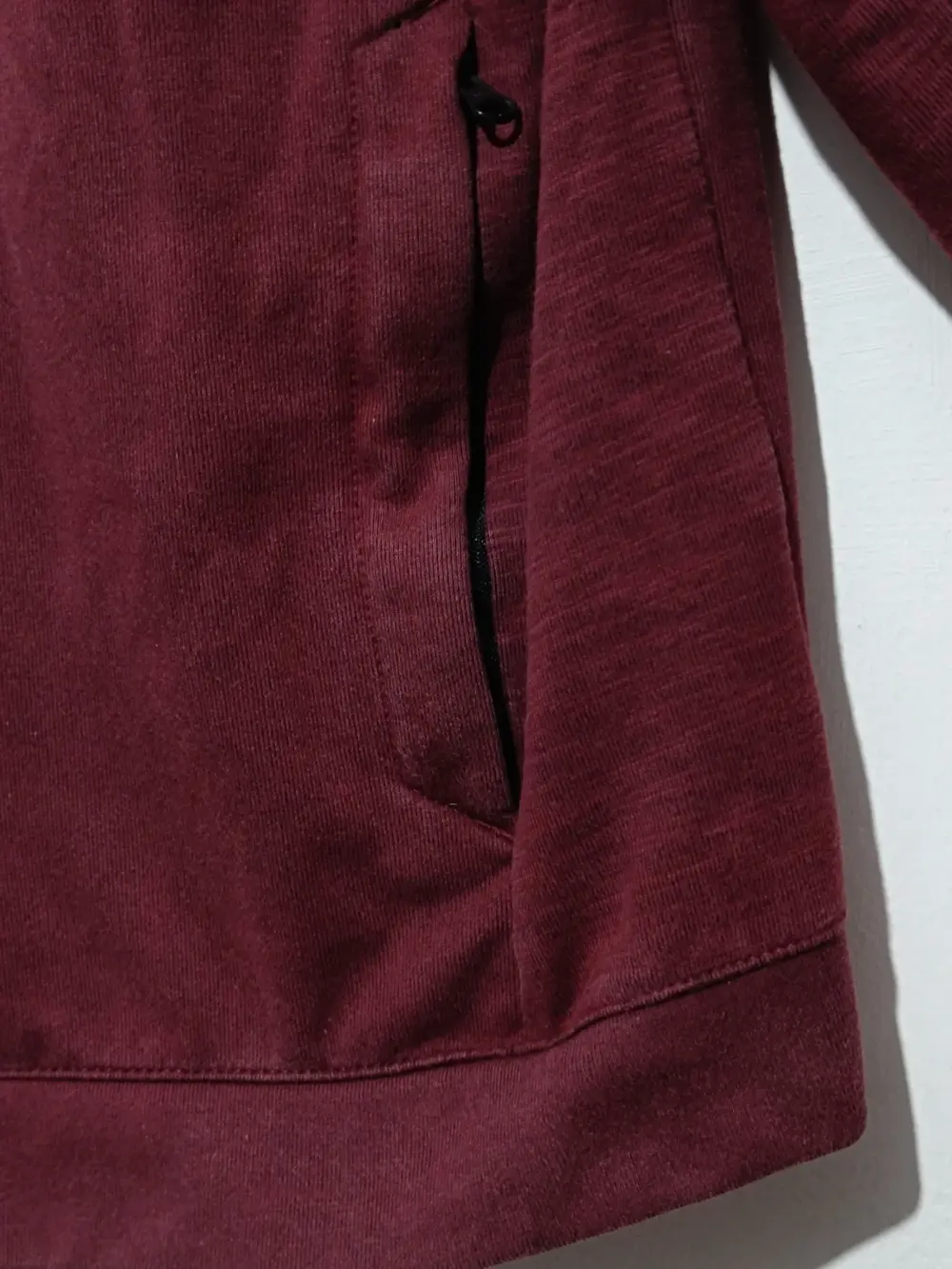 Chaqueta tipo Sudadera Nike burdeos talla L, foto 4