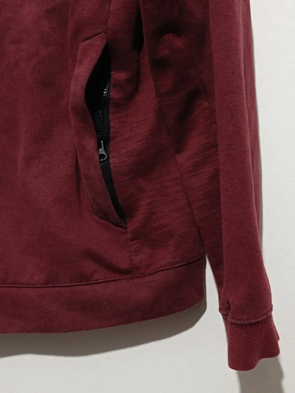 Chaqueta tipo Sudadera Nike burdeos talla L, foto 5