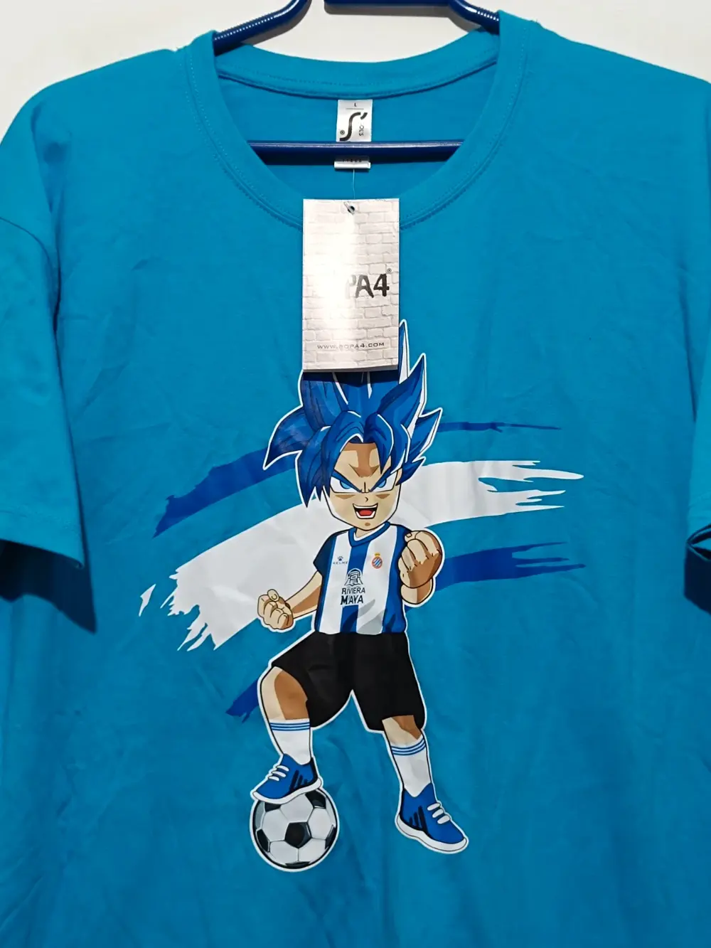 Camiseta RCD Espanyol Goku talla L Sol's, foto 2