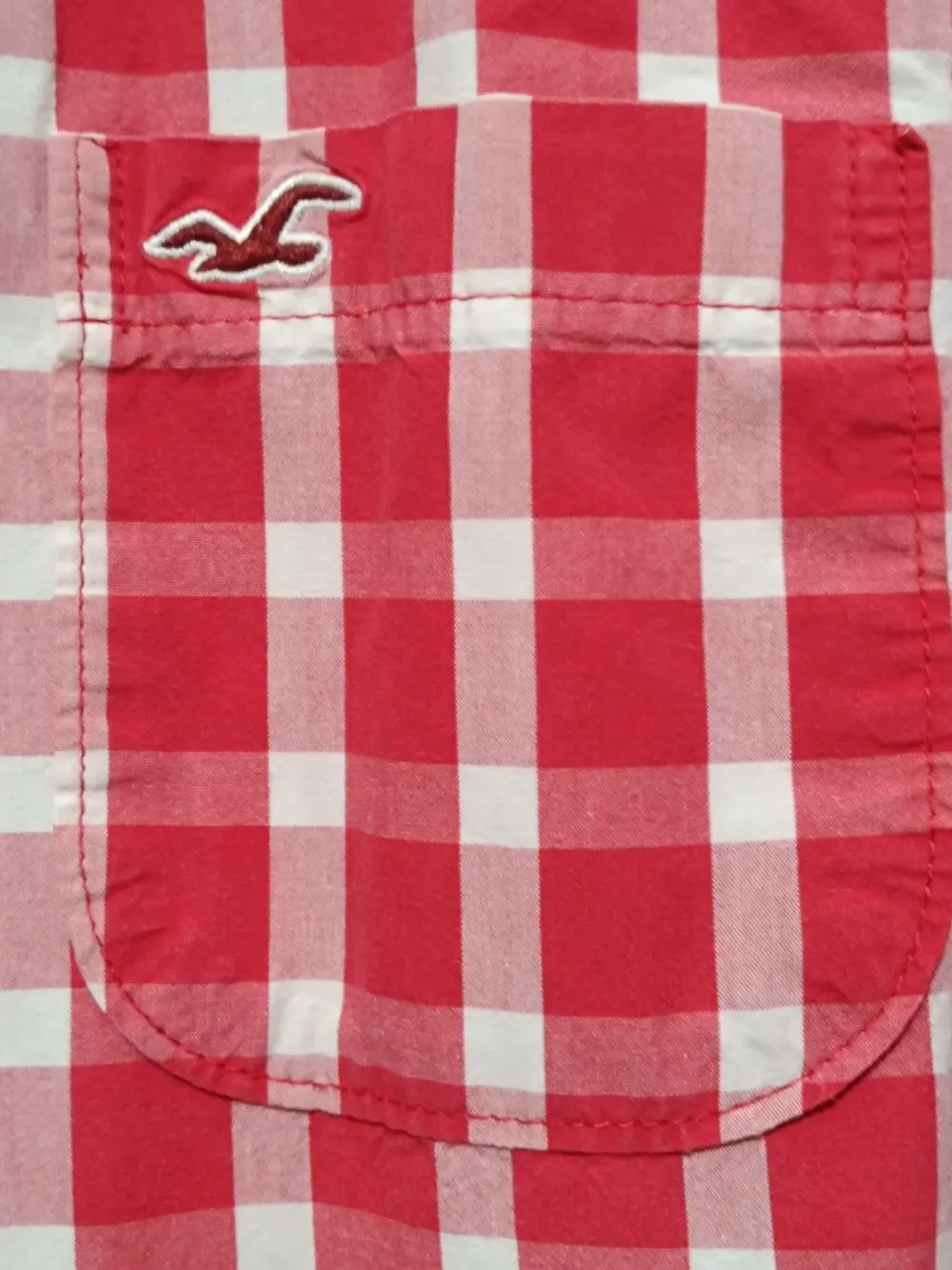 Camisa a cuadros Hollister talla L, foto 4