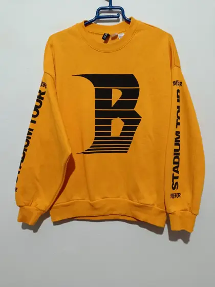Sudadera Justin Bieber tour 2017 talla S Divided x H&M