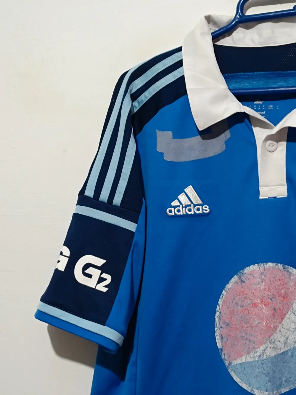 Camiseta Millonarios Adidas temporada 2013 talla M, foto 3