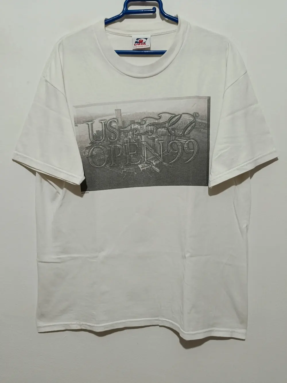 Camiseta vintage US Open 1999 Usta oficial talla L ver medidas
