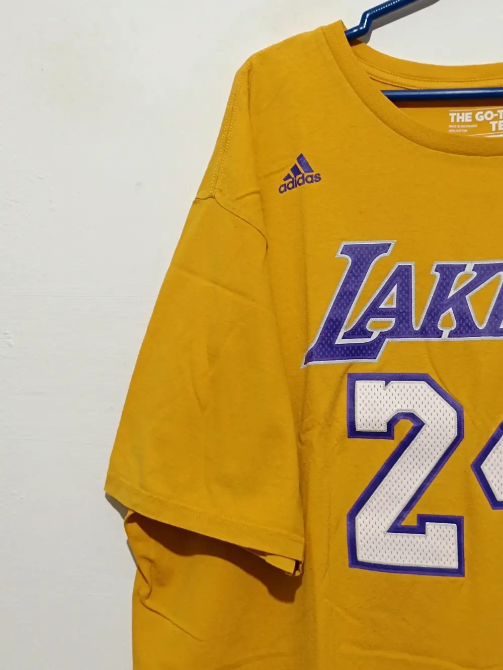 Camiseta vintage Kobe Bryant Los Angeles Lakers 24 Adidas talla XXL ver medidas, foto 3