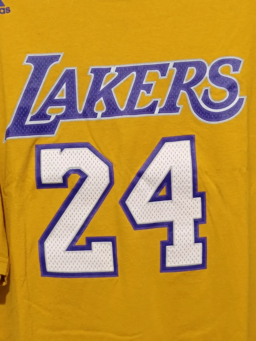 Camiseta vintage Kobe Bryant Los Angeles Lakers 24 Adidas talla XXL ver medidas, foto 5