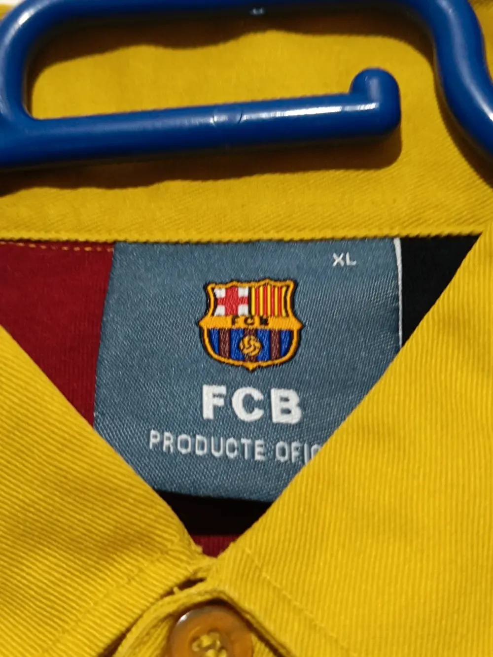 Polo vintage FC Barcelona 10 oficial talla XL, foto 4