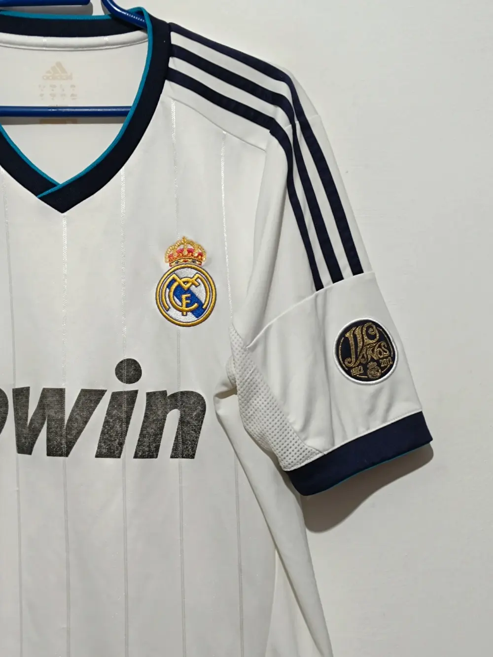 Camiseta Real Madrid Adidas talla M temporada 12/13, foto 3