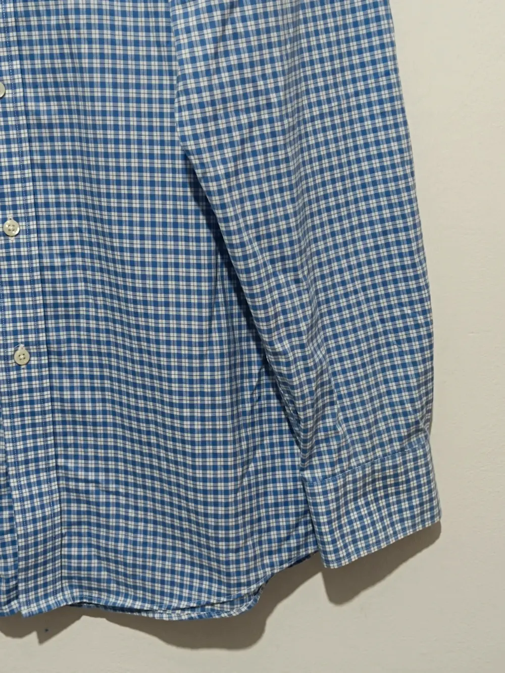 Camisa a cuadros manga larga Ralph Lauren talla 42-16/5 equivale a una XL ver medidas, foto 4