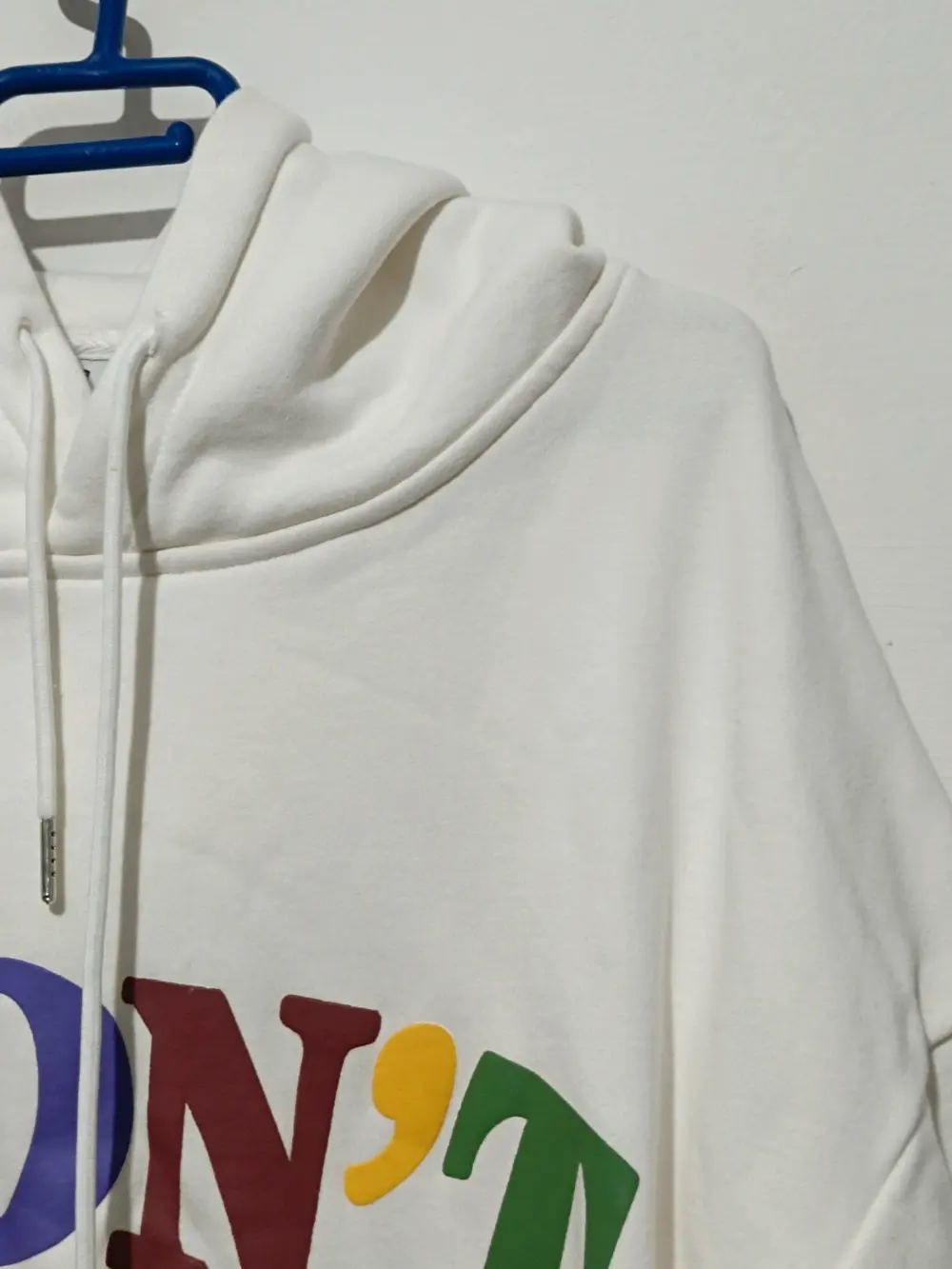 Sudadera con capucha I don't Smoke talla XL oversize ver medidas, foto 4