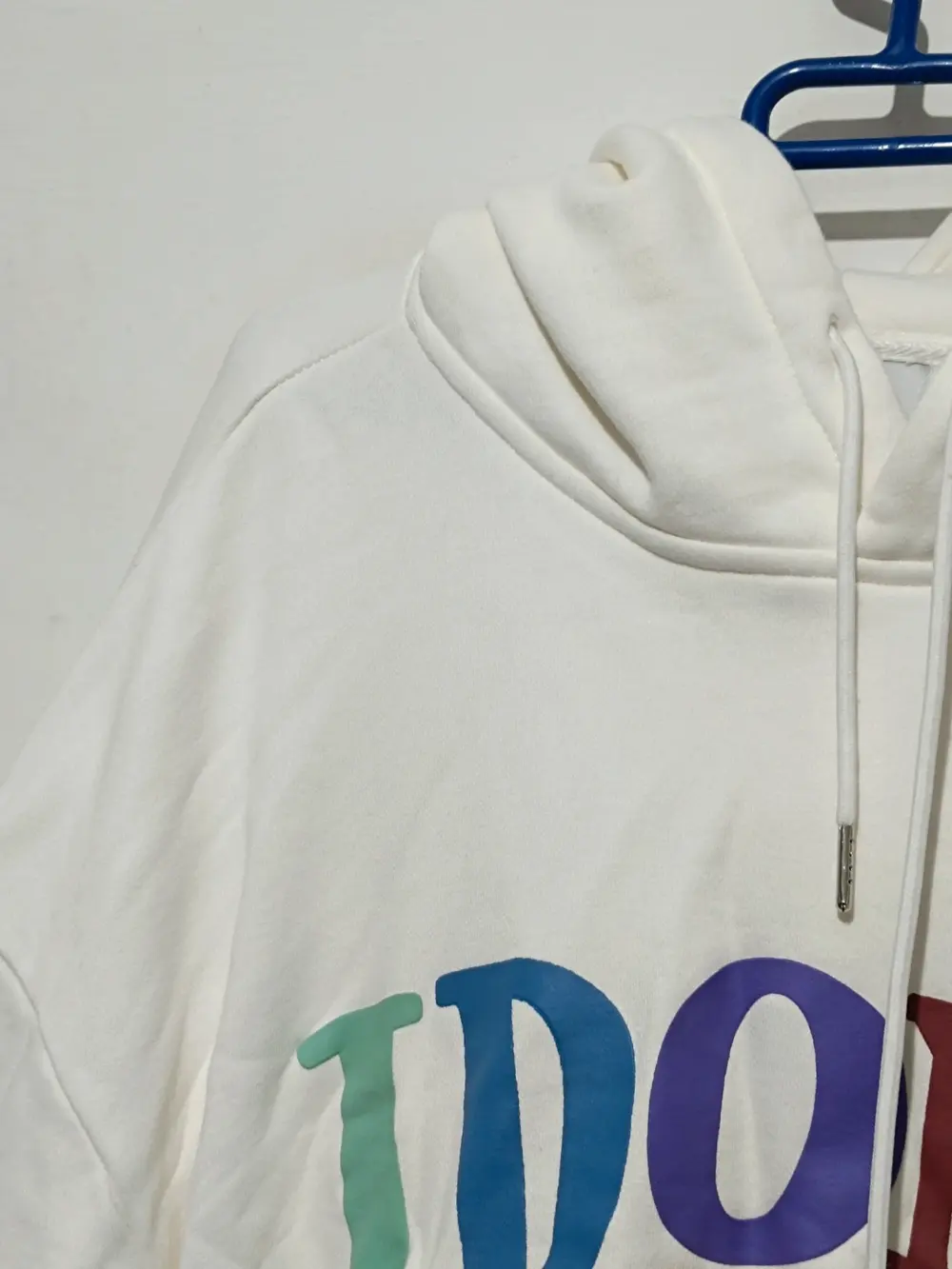 Sudadera con capucha I don't Smoke talla XL oversize ver medidas, foto 5