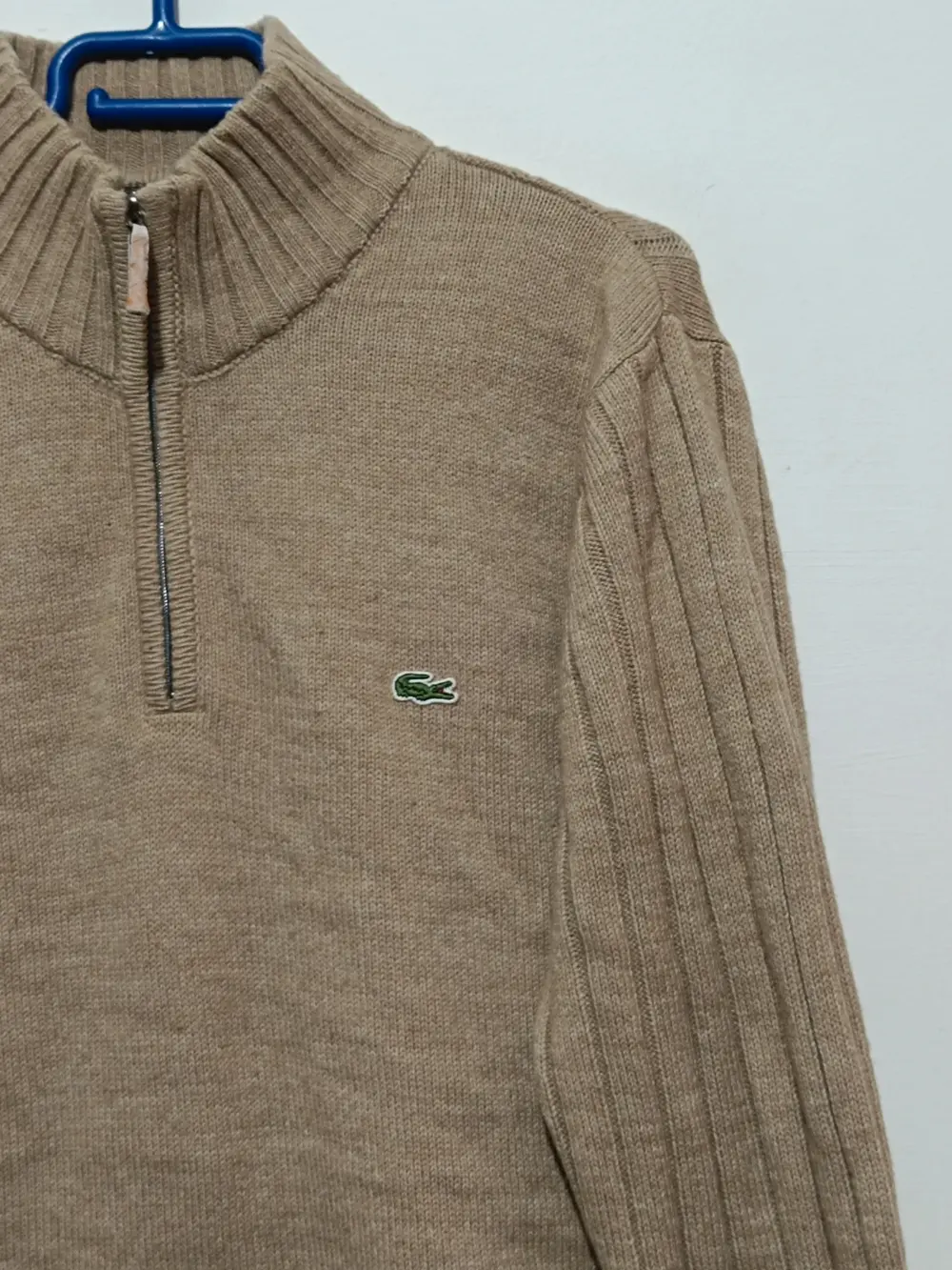 Jersey lana Lacoste talla 4 equivale a una M ver medidas, foto 3