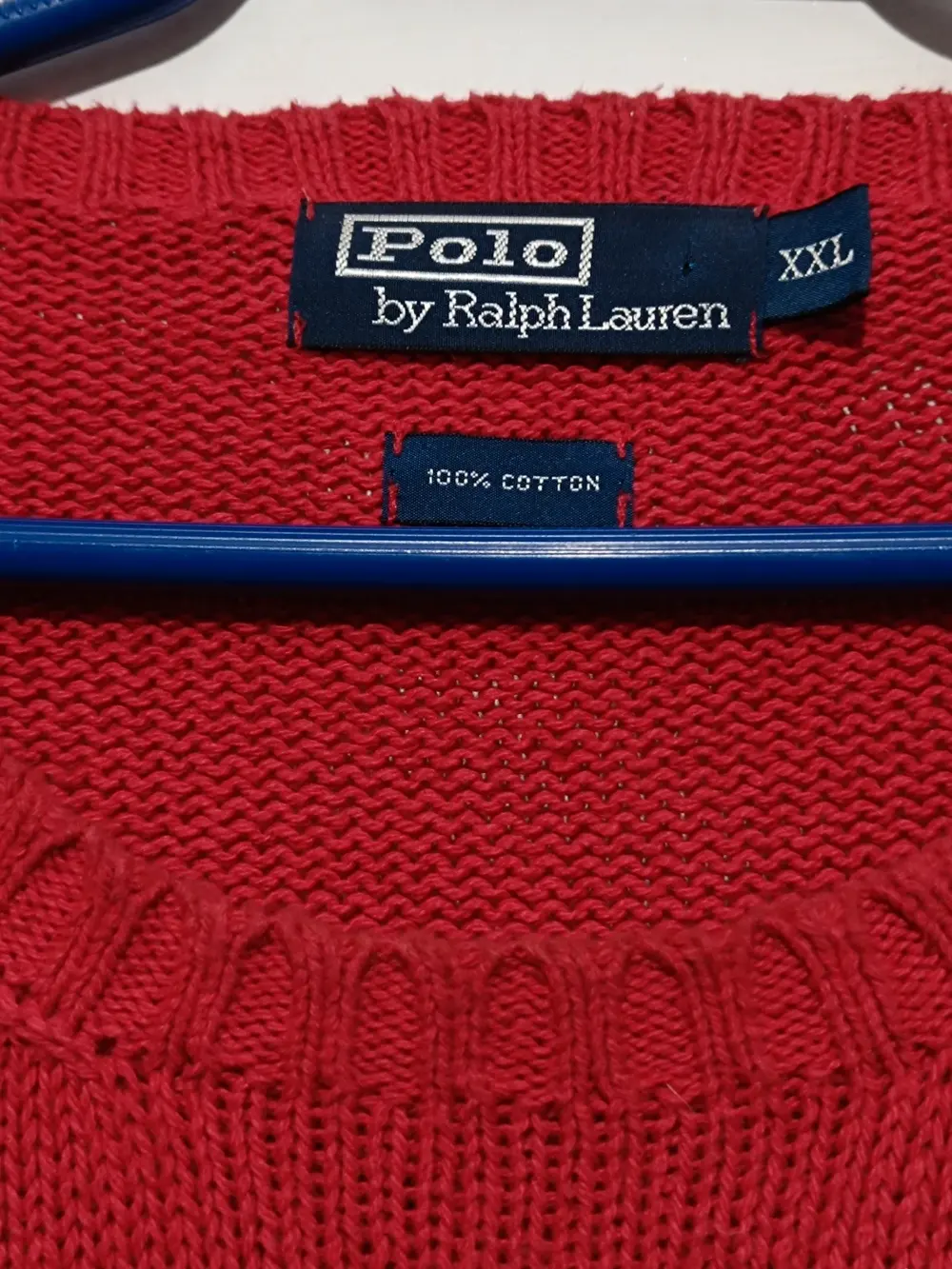 Jersey vintage Polo Ralph Lauren talla XXL ver medidas, foto 5