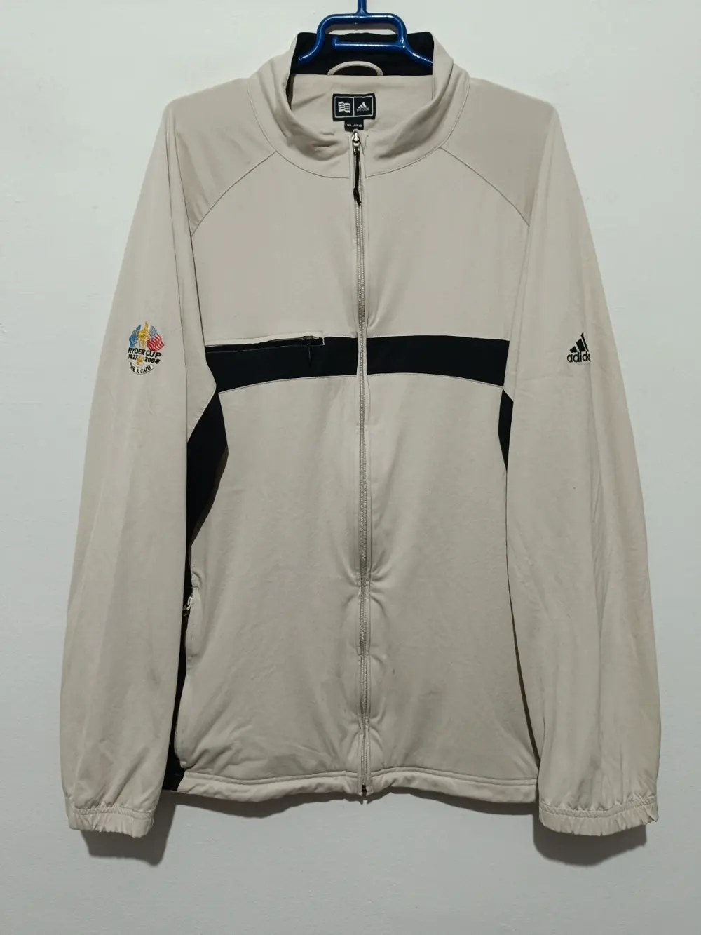 Chaqueta vintage Adidas Rider Cup 2006 talla L ver medidas