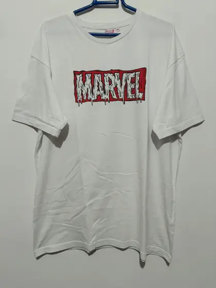 Camiseta manga corta Marvel talla XXL ver medidas