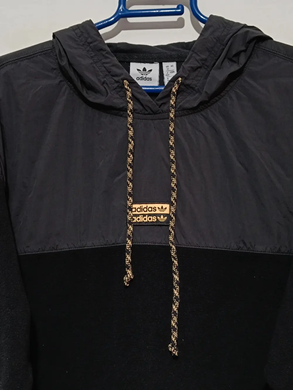 Sudadera forro polar con capucha Adidas originals talla 38, foto 2