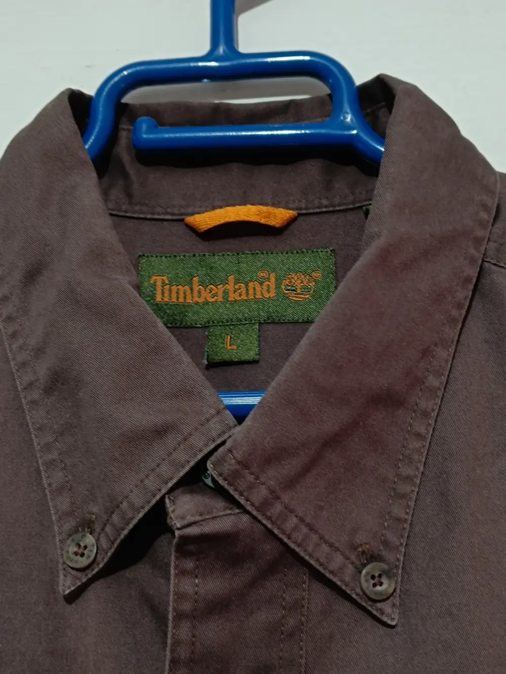 Camisa manga larga Timberland talla L ver medidas, foto 4