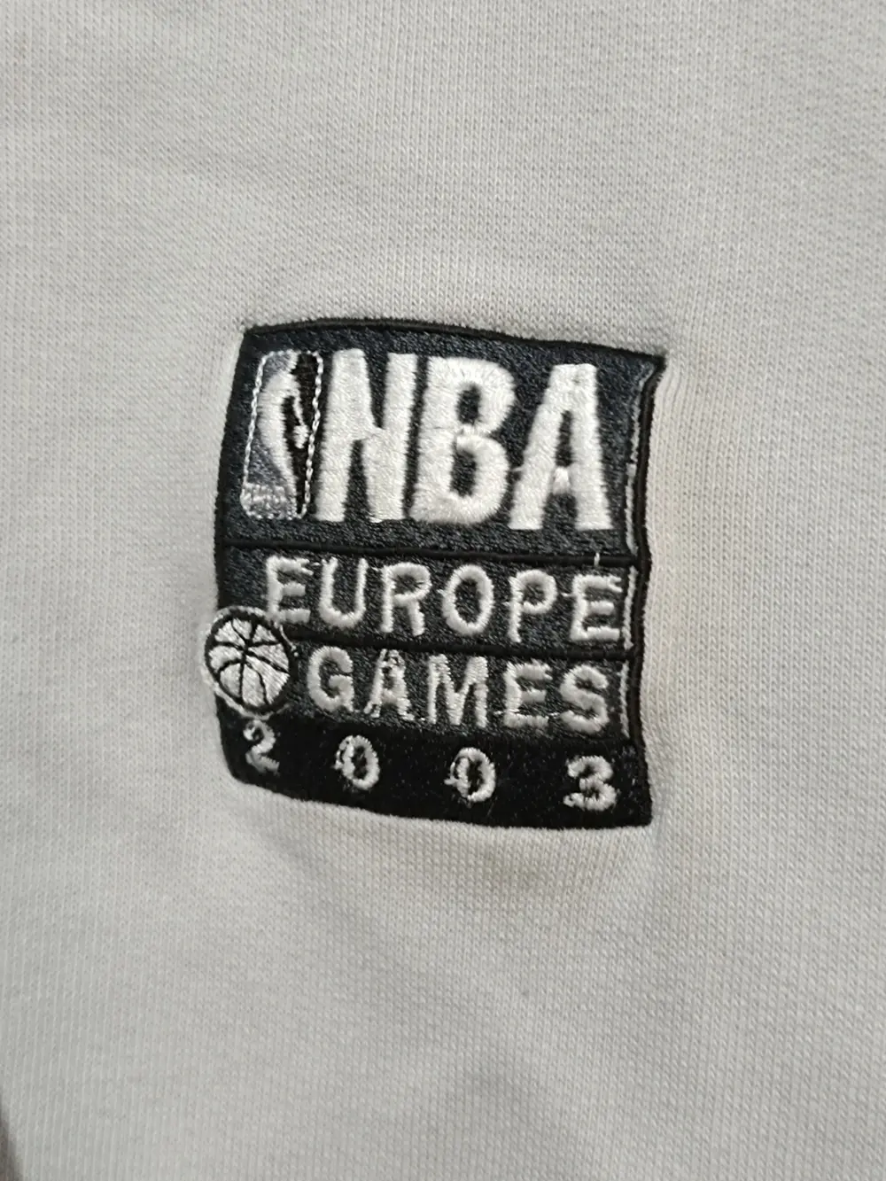 Sudadera vintage Champion NBA Europe games 2003 talla L, foto 4