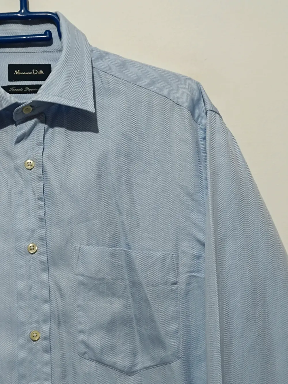 Camisa manga larga Massimo Dutti tessuto Doppio Ritorto talla 40 15 3/4, foto 5