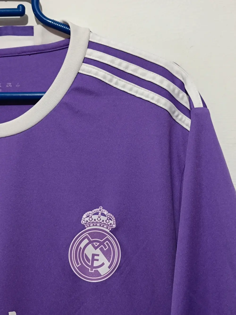 Camiseta retro Real Madrid Adidas temporada 16/17 talla XL, foto 4