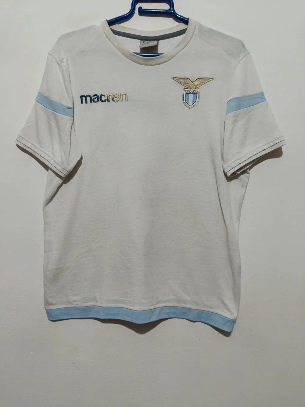 Camiseta vintage SS Lazio Macron talla S
