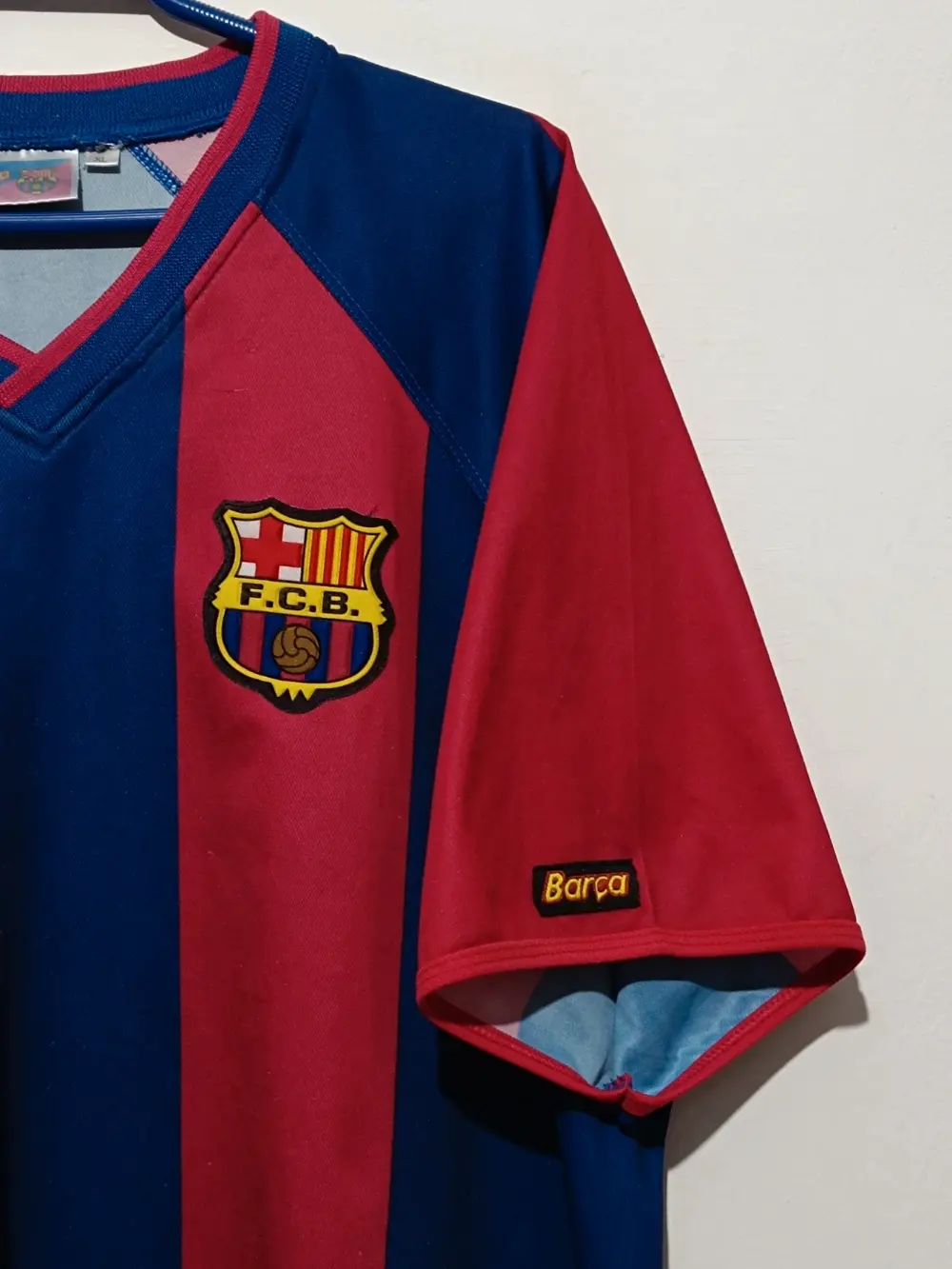 Camiseta vintage FC Barcelona Oficial temporada 1998/1999 Rogers talla XL, foto 2