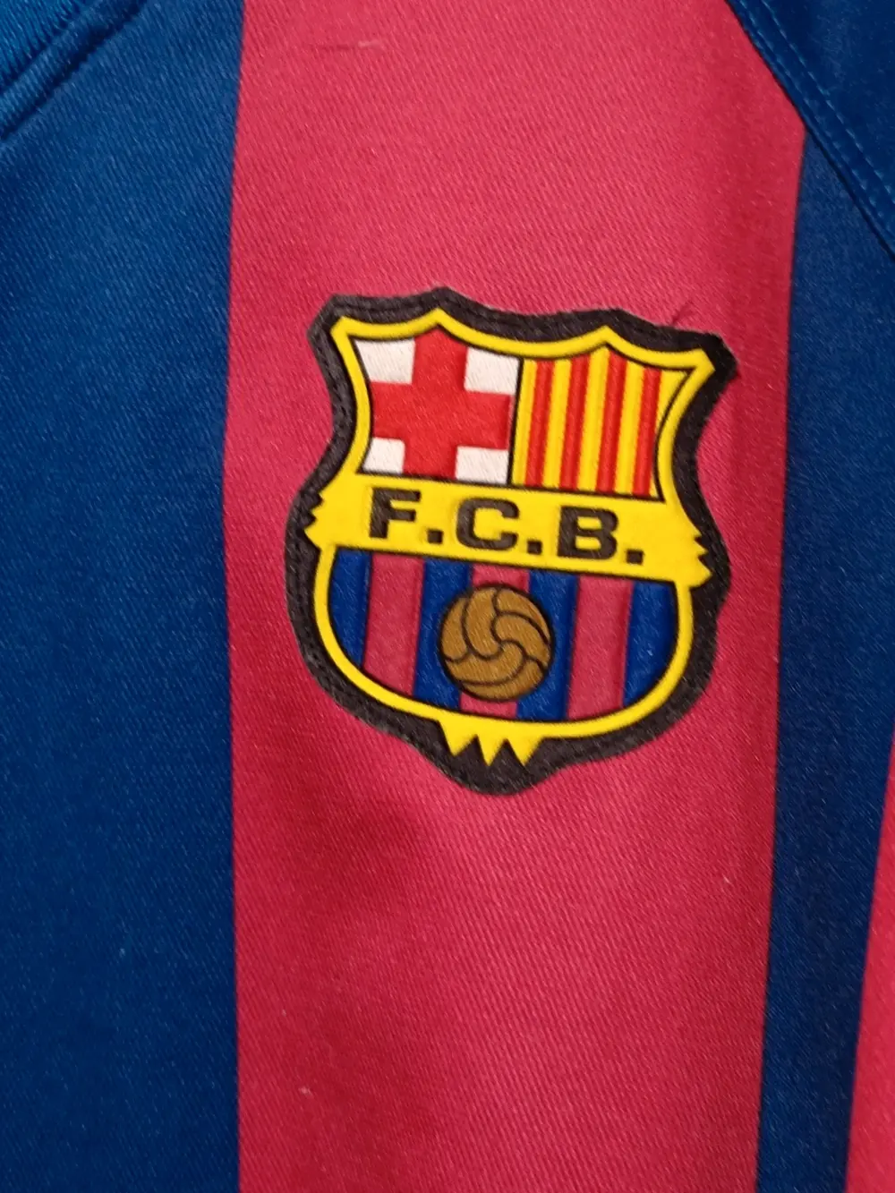 Camiseta vintage FC Barcelona Oficial temporada 1998/1999 Rogers talla XL, foto 4
