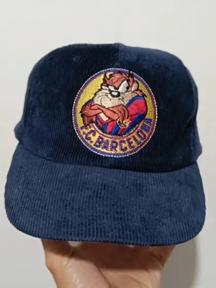 Gorra vintage FC Barcelona x Looney tunes talla única ajustable adulto unisex