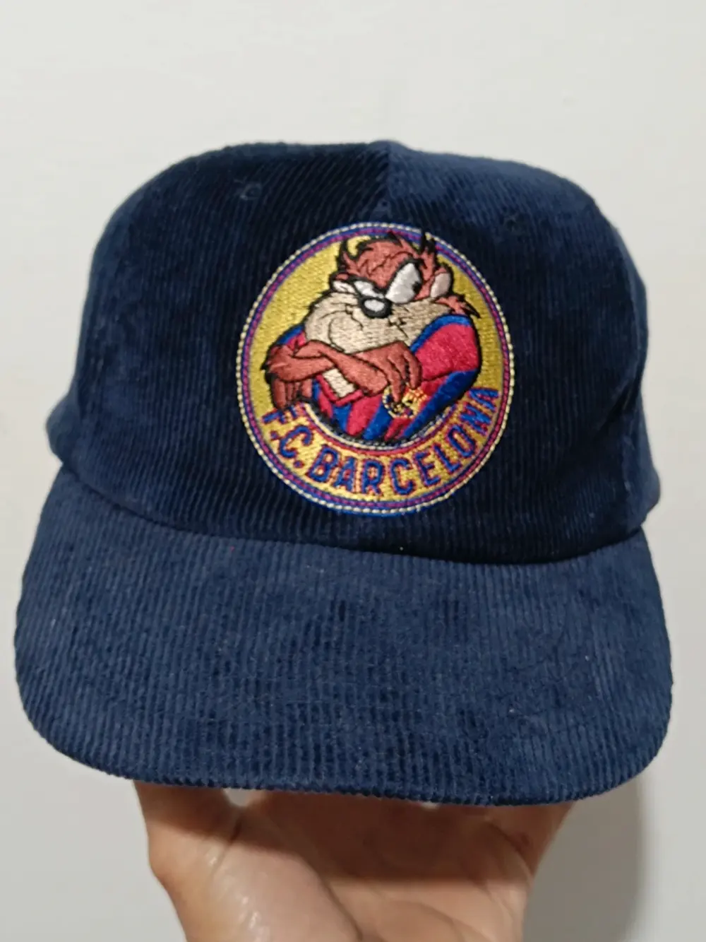 Gorra vintage FC Barcelona x Looney tunes talla única ajustable adulto unisex