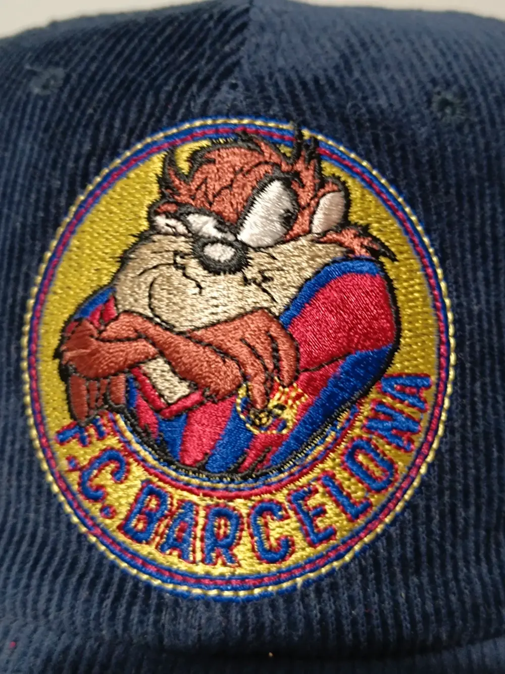 Gorra vintage FC Barcelona x Looney tunes talla única ajustable adulto unisex, foto 2