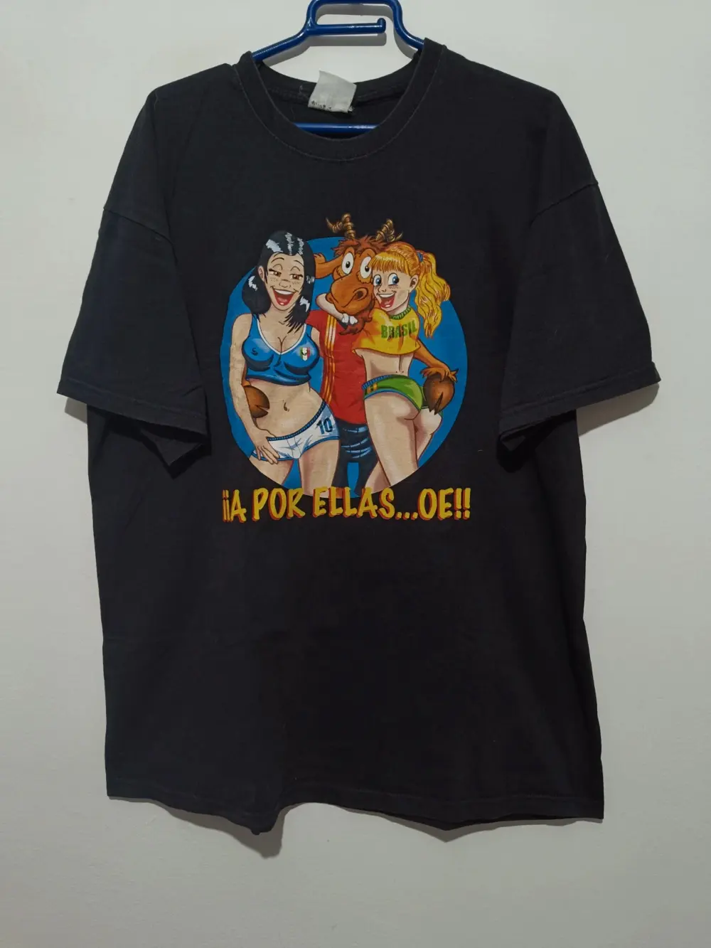 Camiseta vintage Selección Española A por ellas!! Talla XL